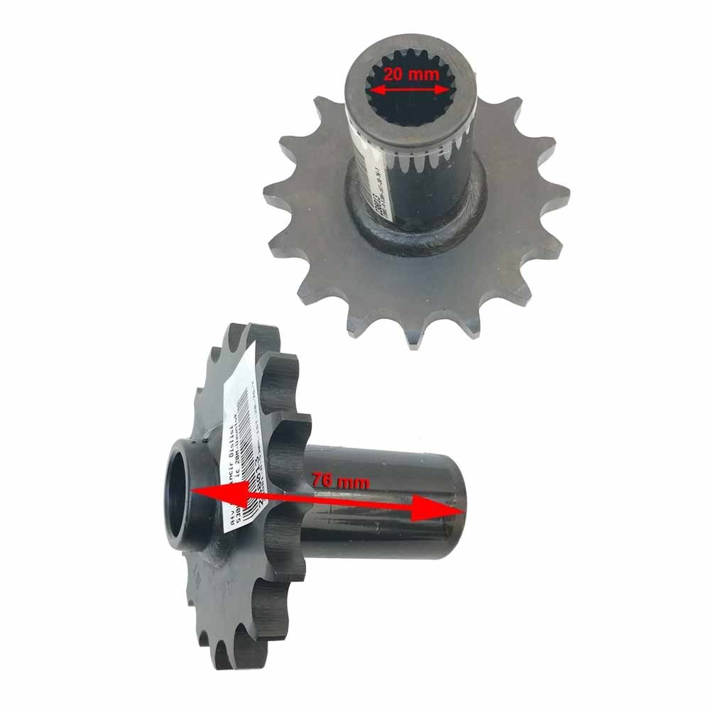 Atv On Zincir Dislisi 530H-16T ic 20M-Uzunluk 76M