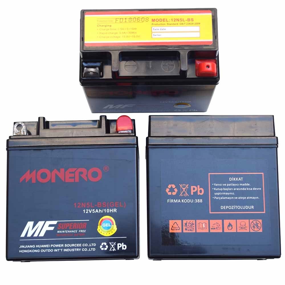 AKU 12N5L-BS DiK Monero Activa Cup Ybr