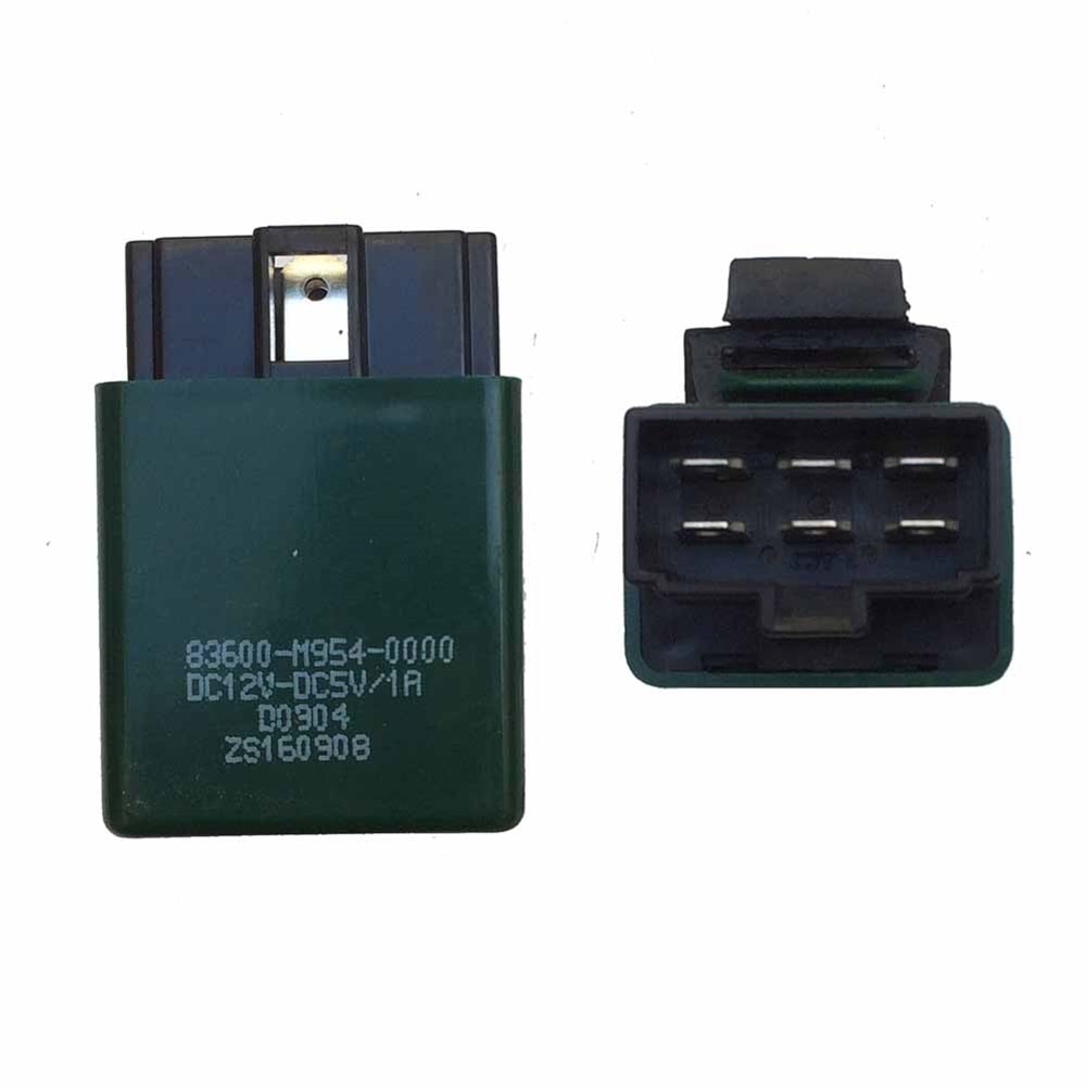 Konvertor Rolesi DC12V-DC5V/A1 (6 Soket Kablosuz)