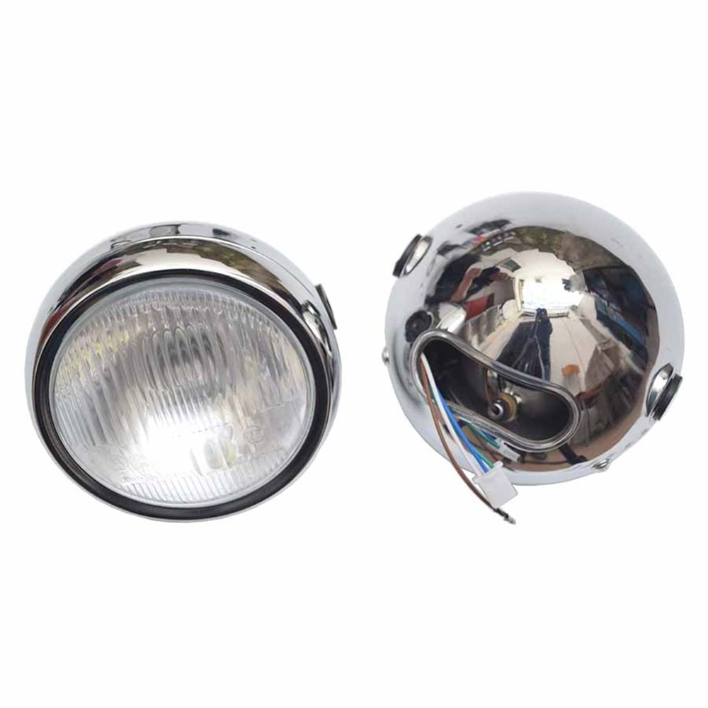 3-Far Komple (Nikel Yuvarlak) OEM BS100,125, GN125