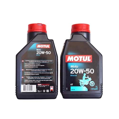 Yag 4T 1LT.20W-50 Mineral Motul France