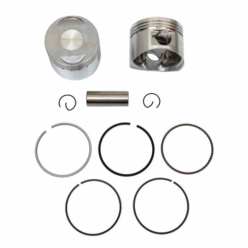 FiZY125 Piston Segman STD.(52.40-15M-13.00S)(A OEM)