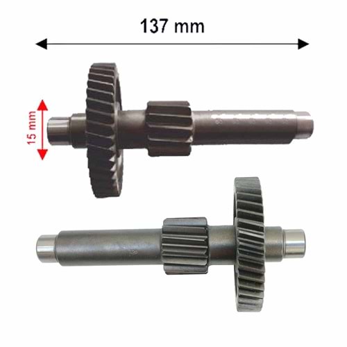Atv SANZIMAN Vites Ara Grup Disli (Giris Mili) (14T-42T) 15m-137m Buggy Overlant