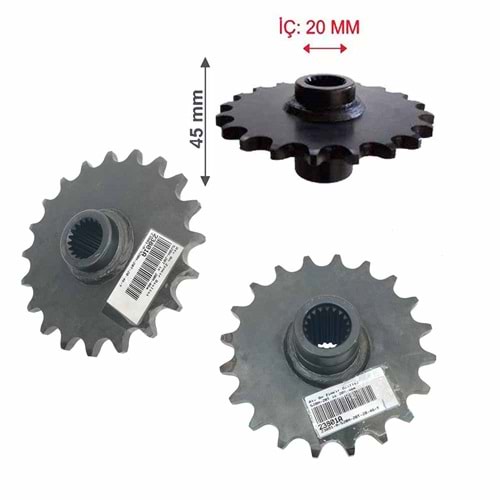 ATV On Zincir DiSLiSi 520H-20T ic 20M-46m Uzunluk