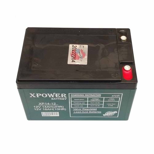 AKU 12v 14Ah (YATIK 150x101x99 4.17Gr)XPOWER EBiKE