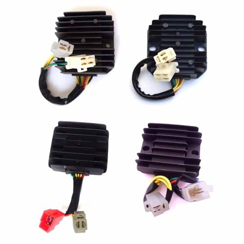 Regulator 6 Kablolu (3 SARI 1 SiYAH 2 Soket)