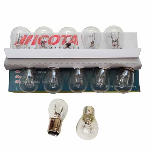 Stop Ampul 12V 21/5W SASI TIRNAK E4